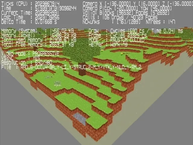 Stage 10 — 60 FPS with 289 chunks