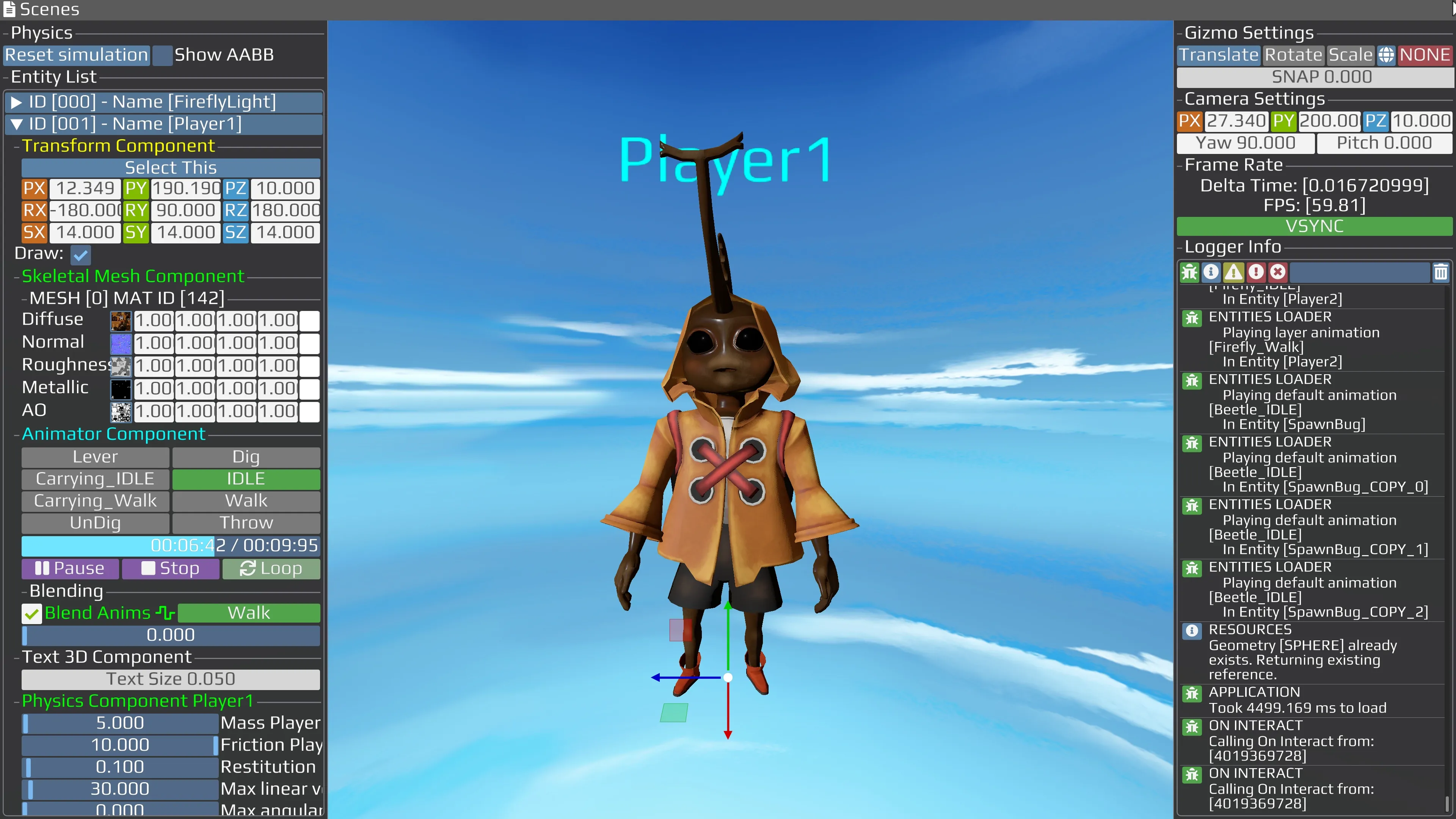 Custom engine editor