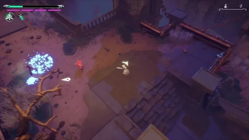 Turn the mages' projectiles against them!